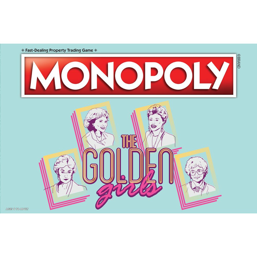 Monopoly Board Game - Golden Girls Edition - Game - Chess-House