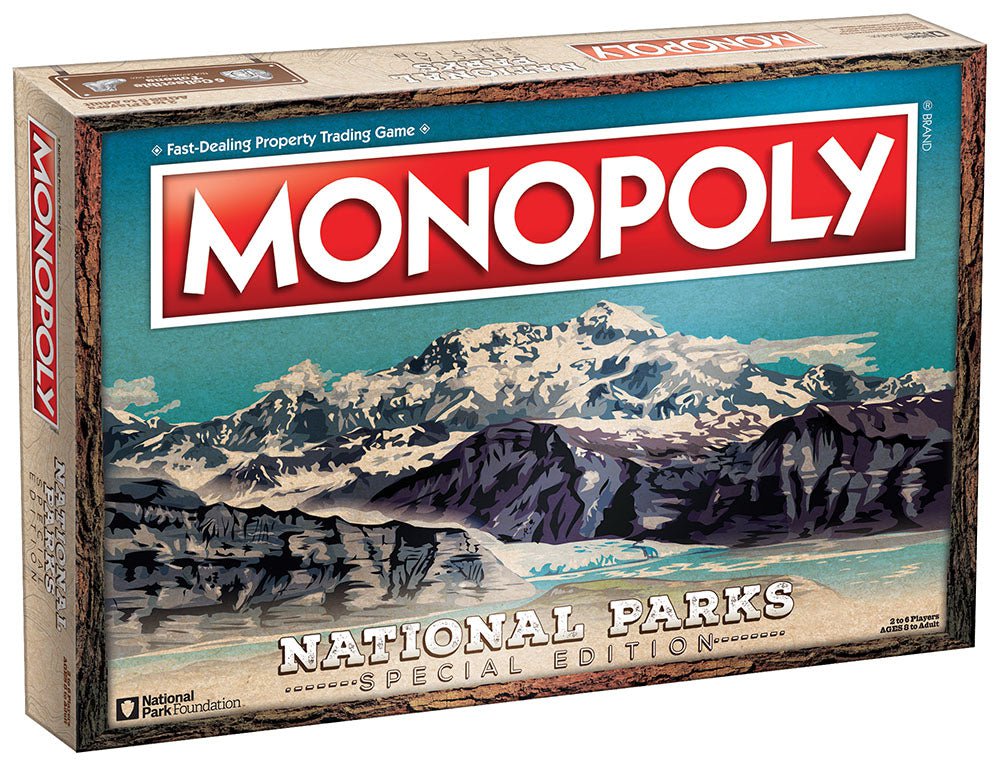 Monopoly Board Game - National Parks Edition - Game - Chess-House