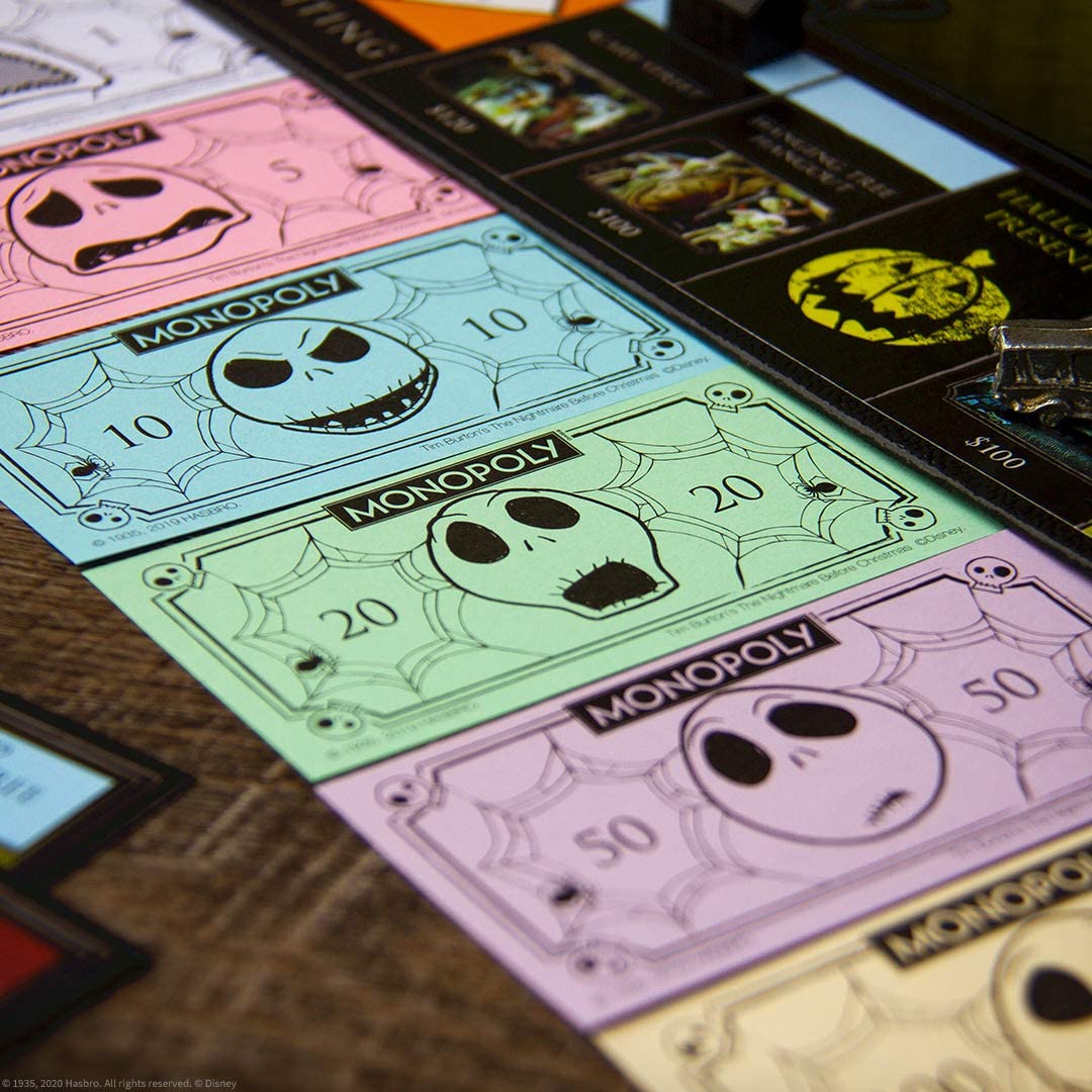 Monopoly Board Game - Nightmare Before Christmas - Game - Chess-House