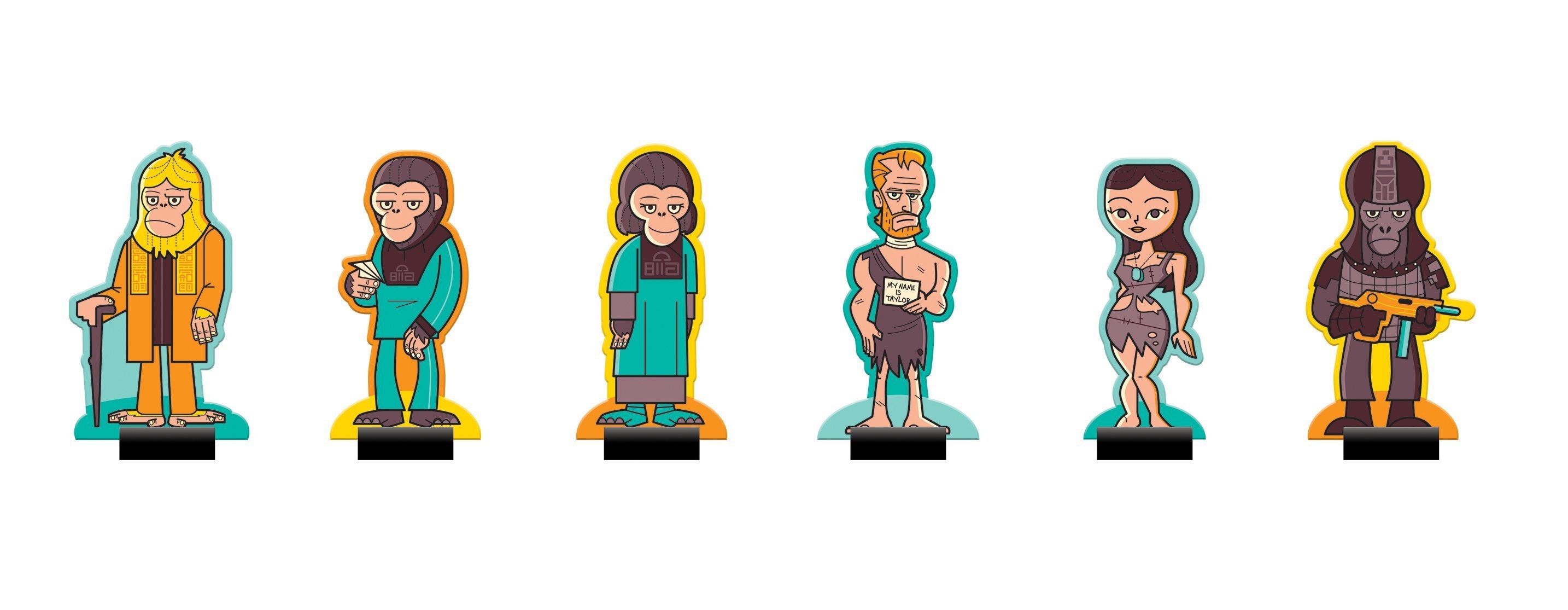 Monopoly Board Game - Planet of the Apes Retro Art Edition Game