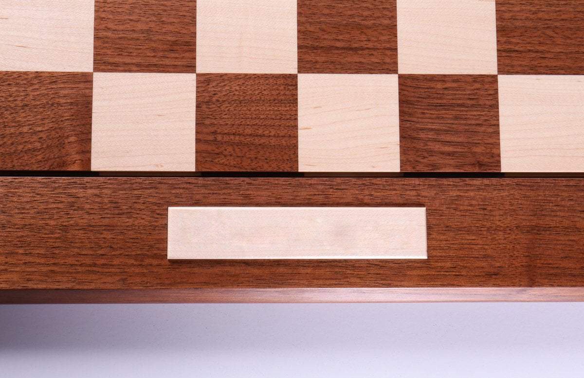 Personalize 21" JLP Hardwood USA Chessboard with Engraved Maple Inset - Board - Chess-House