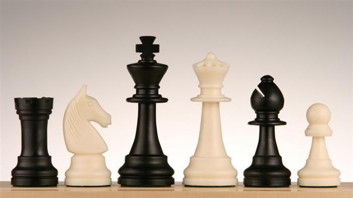 Plastic Chess Pieces No 6 - Piece - Chess-House