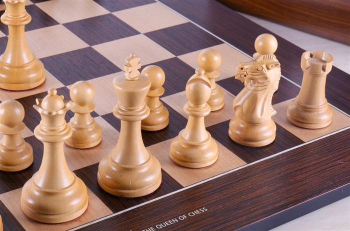 Polgar Chess Set and Clock Combo - Chess Set - Chess-House