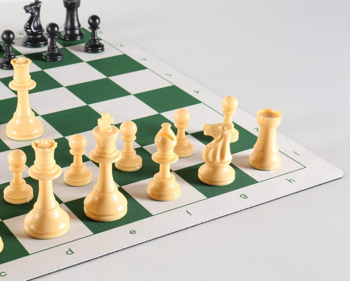 Quality Club Chess Set on Flex Pad Board - Chess Set - Chess-House