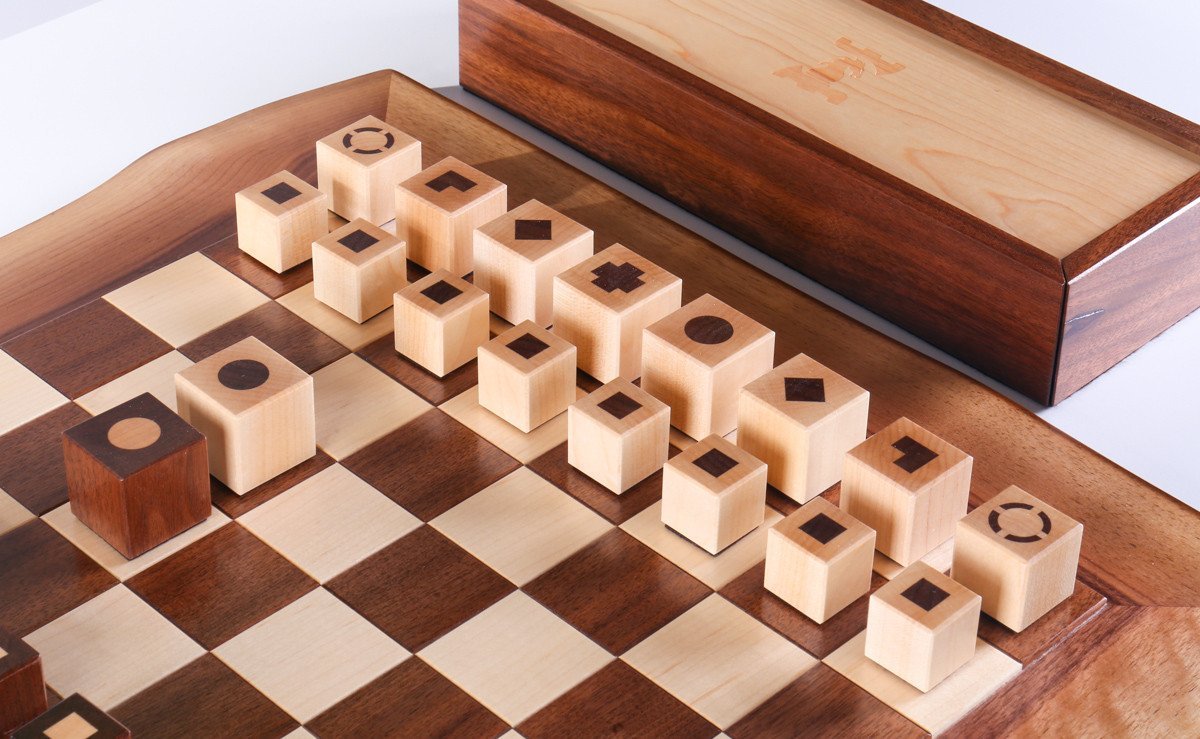 Raphael Design Live Edge Chess Set - Chess Set - Chess-House