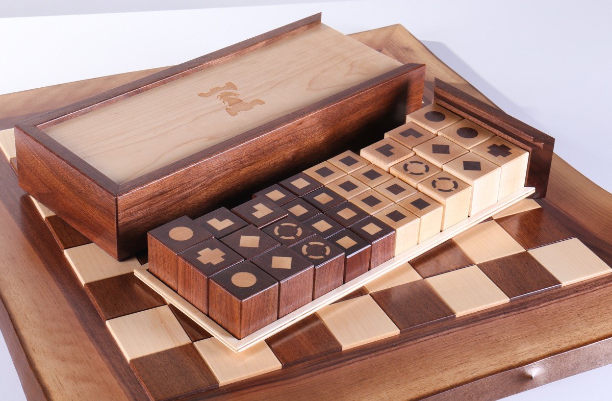 Raphael Design Live Edge Chess Set - Chess Set - Chess-House