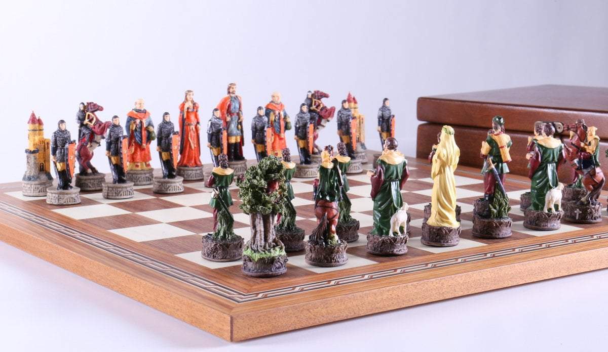 Robin Hood Chess Set with Storage - Chess Set - Chess-House