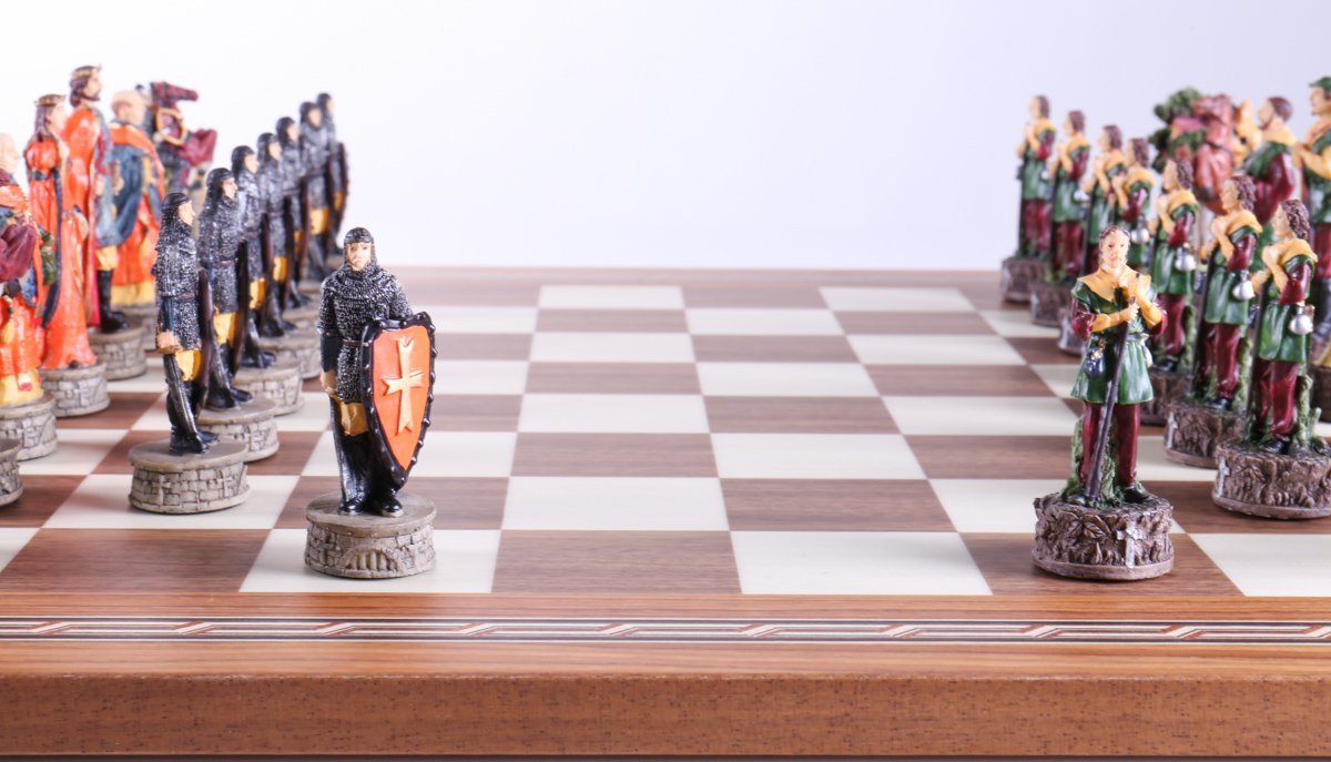 Robin Hood Chess Set with Storage - Chess Set - Chess-House