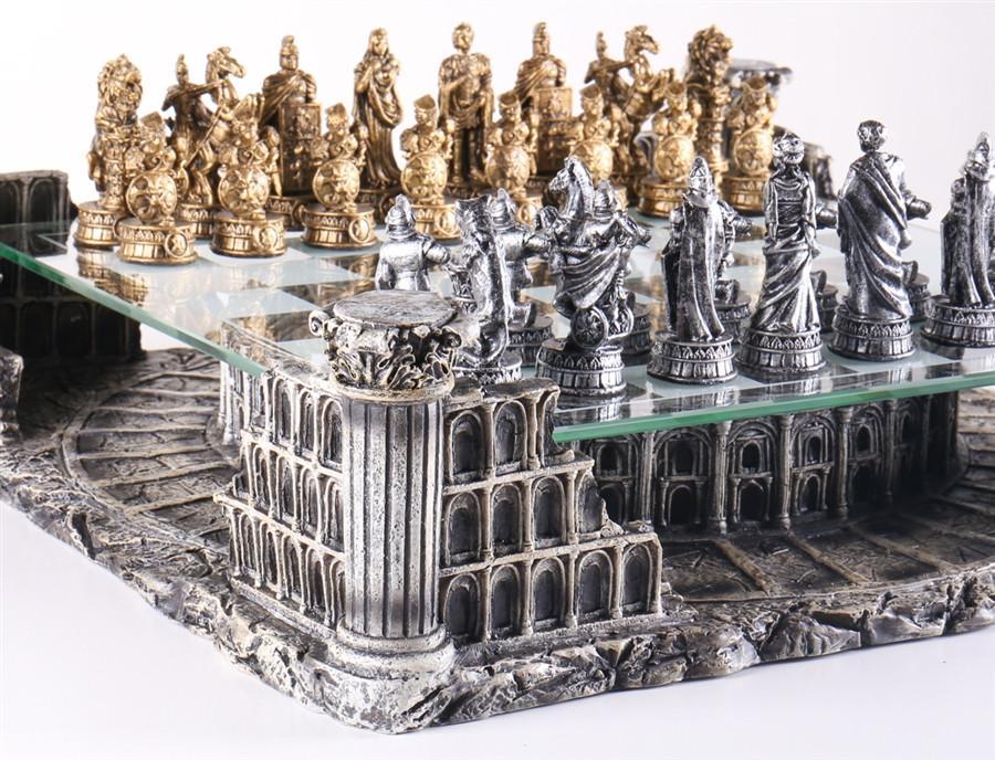 Roman Gladiators 3D Chess Set