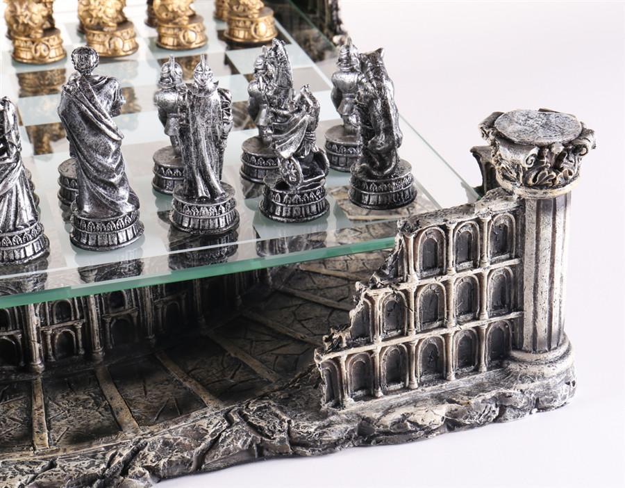 Roman Gladiators 3D Chess Set - Chess Set - Chess-House