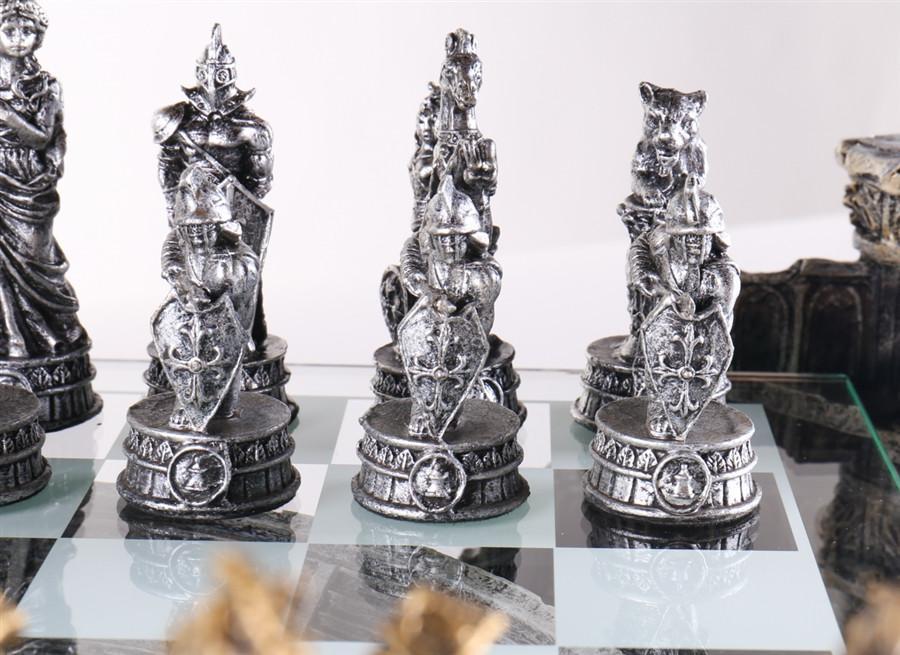 Roman Gladiators 3D Chess Set - Chess Set - Chess-House