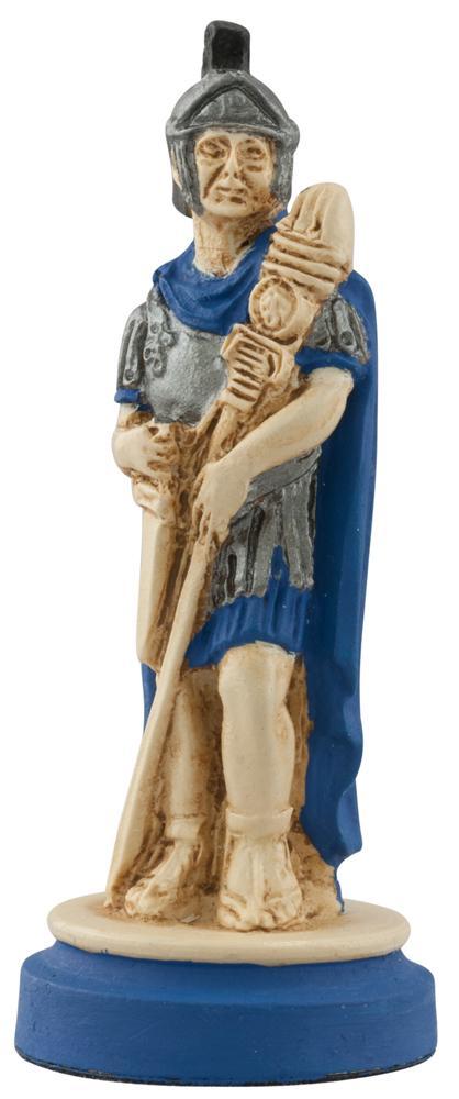 Roman - Hand Painted - Piece - Chess-House