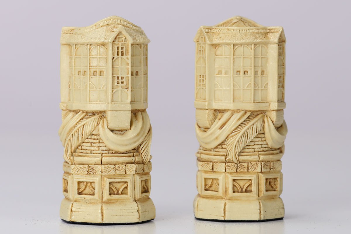Shakespeare and the Globe Chess Pieces - Antiqued - Piece - Chess-House