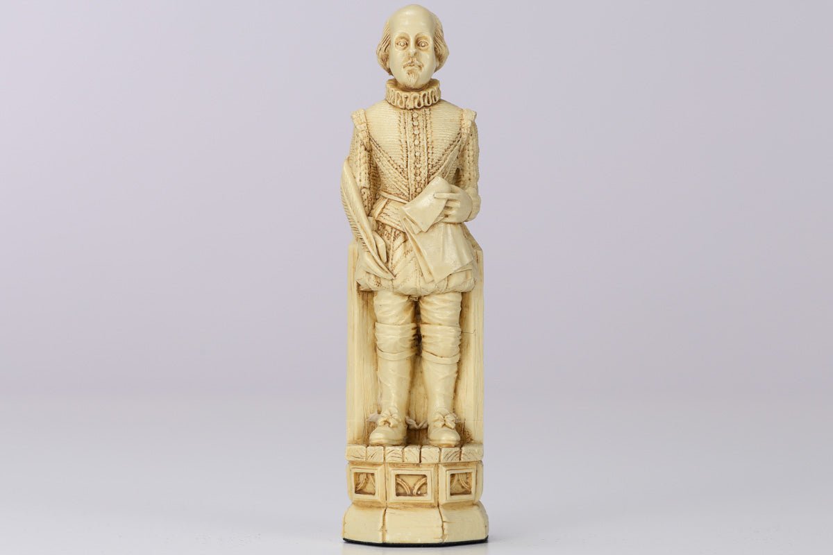Shakespeare and the Globe Chess Pieces - Antiqued - Piece - Chess-House