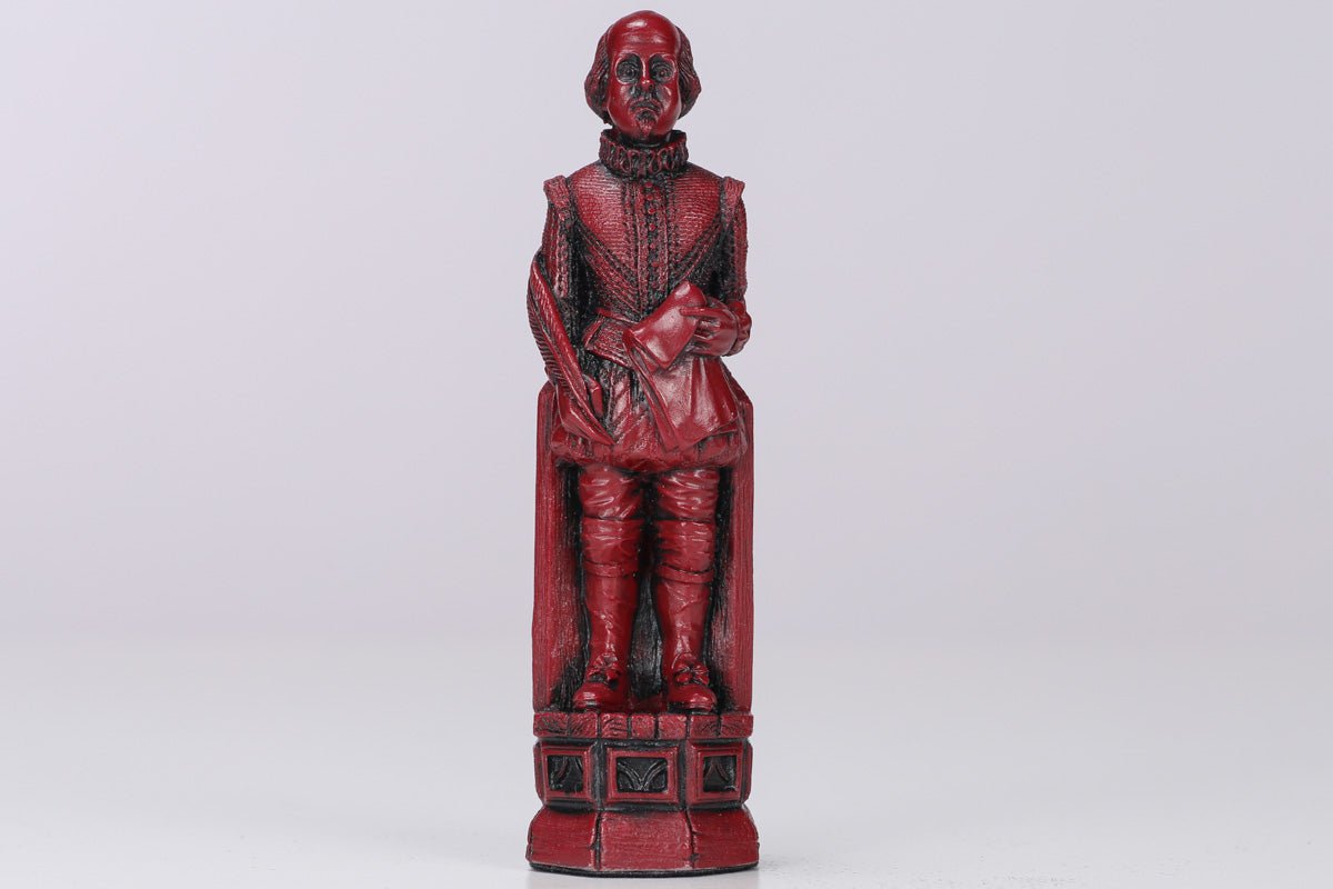 Shakespeare and the Globe Chess Pieces - Antiqued - Piece - Chess-House