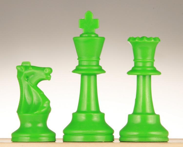 Single Colored Chess Pieces - Club Style - Parts - Chess-House