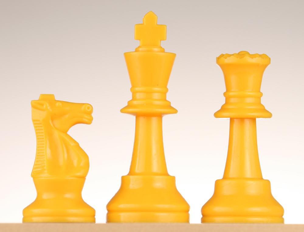 Single Colored Chess Pieces - Club Style - Parts - Chess-House