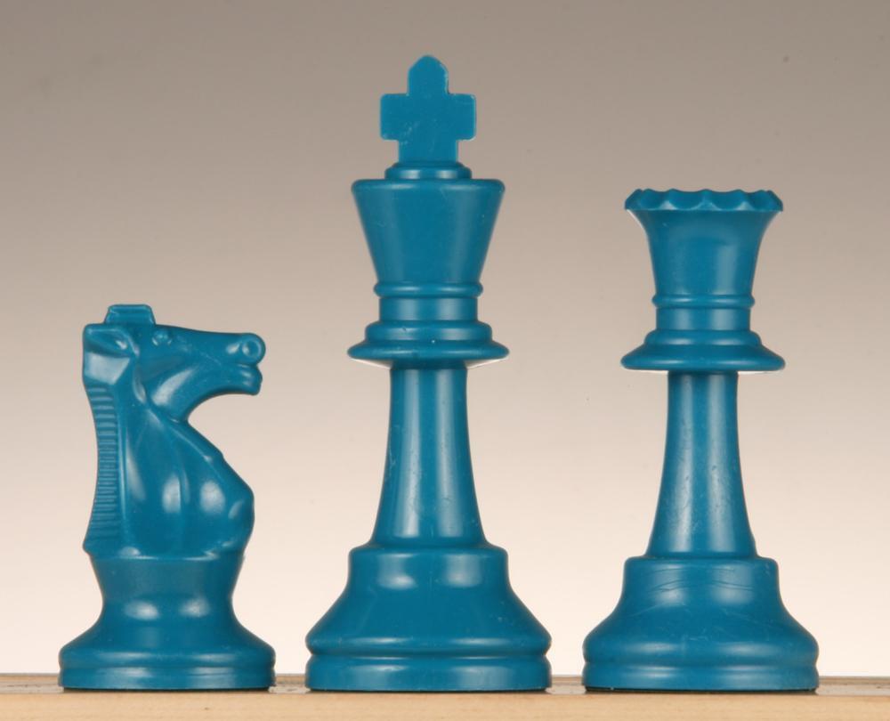 Single Colored Chess Pieces - Club Style - Parts - Chess-House