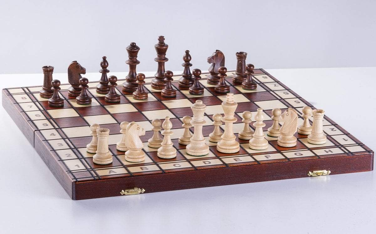 SINGLE REPLACEMENT PIECES: 16" Jowisz Wooden Chess Set Piece