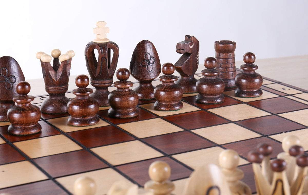 SINGLE REPLACEMENT PIECES: 19" Royal King's Wood Chess Set Piece