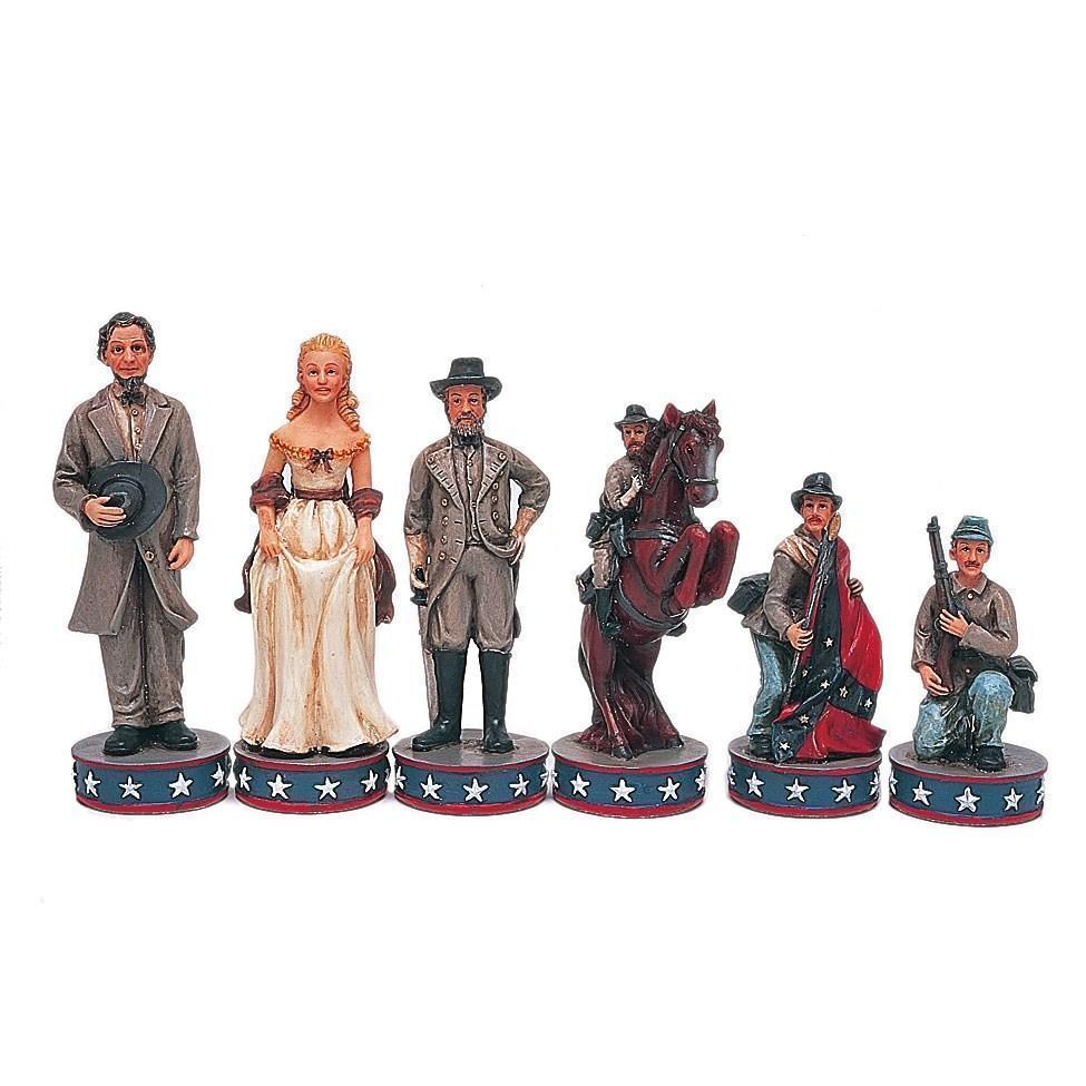 SINGLE REPLACEMENT PIECES: Civil War Chess Pieces Piece