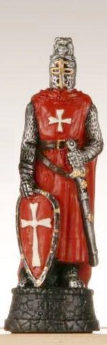 SINGLE REPLACEMENT PIECES: Crusades Chessmen - Parts - Chess-House