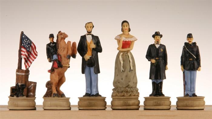 SINGLE REPLACEMENT PIECES: Large Civil War Chess Pieces II - Parts - Chess-House