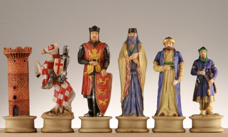 SINGLE REPLACEMENT PIECES: Large Crusades III Medieval Chess Pieces - Parts - Chess-House