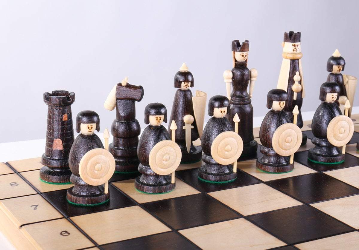 SINGLE REPLACEMENT PIECES: Large Magnat Style Chess Set With Storage