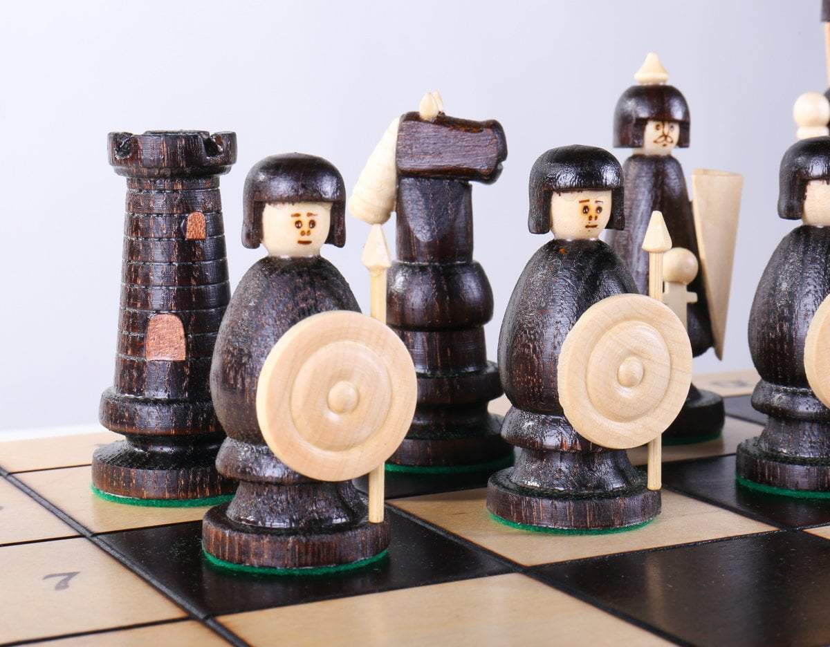 SINGLE REPLACEMENT PIECES: Large Magnat Style Chess Set With Storage