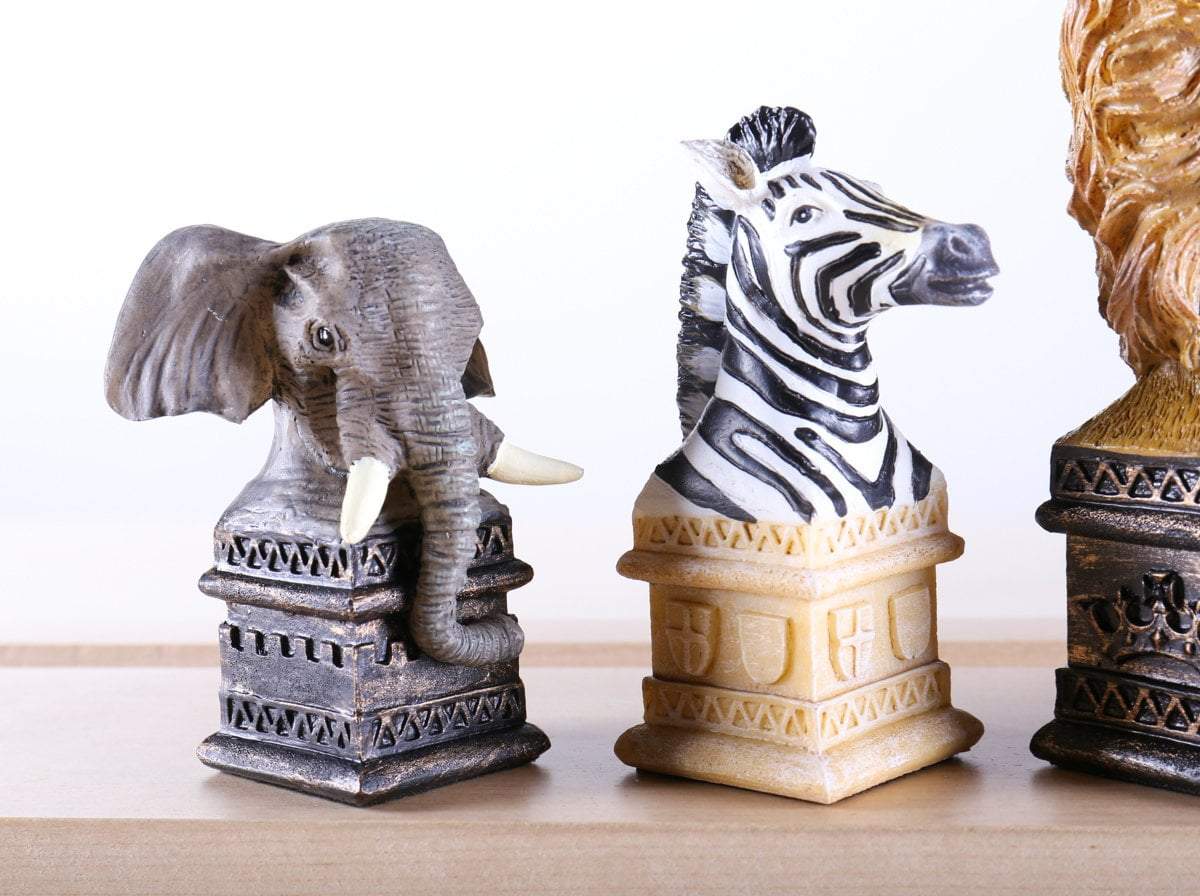 SINGLE REPLACEMENT PIECES: Lion Chess Set