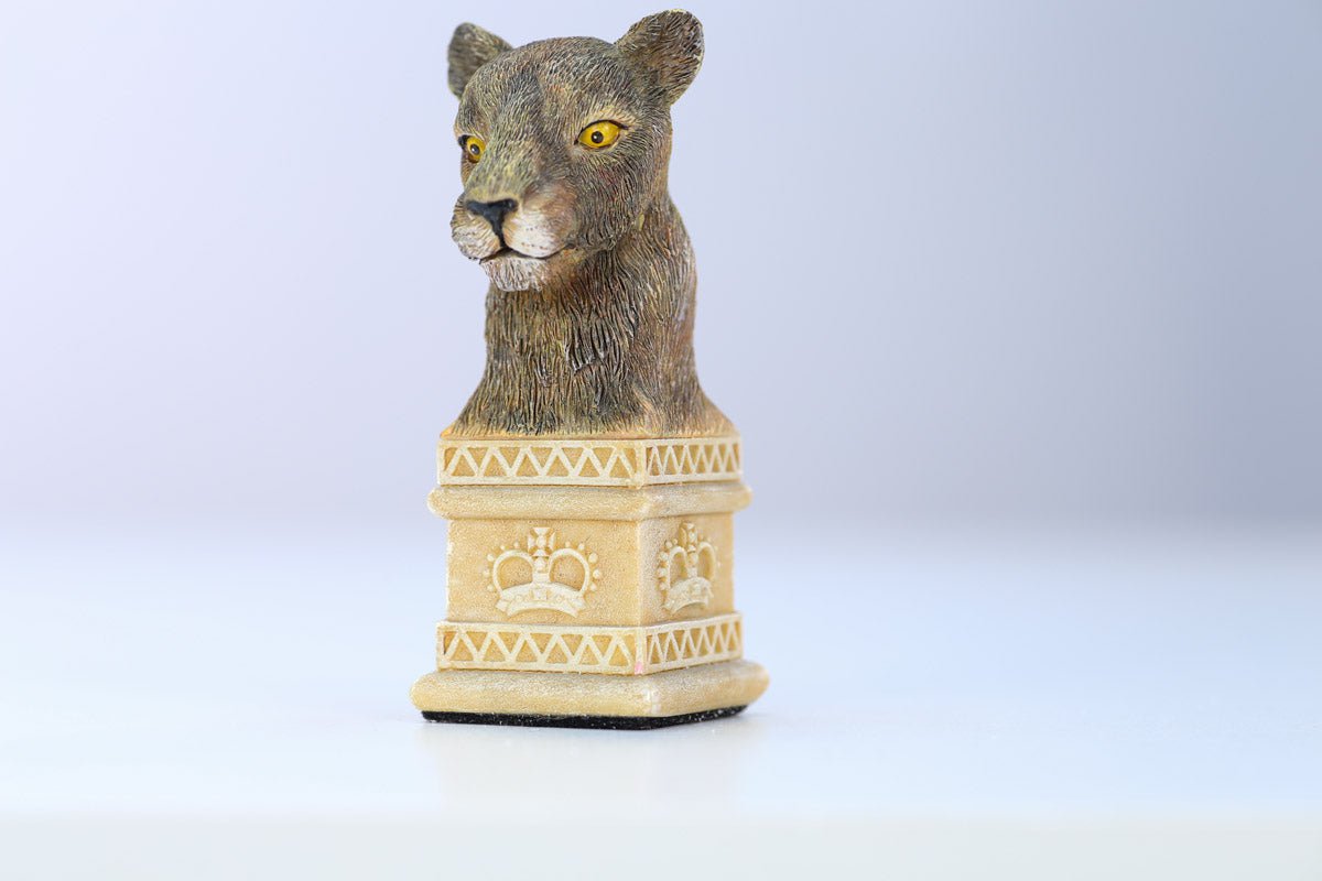 SINGLE REPLACEMENT PIECES: Lion Chess Set - Parts - Chess-House