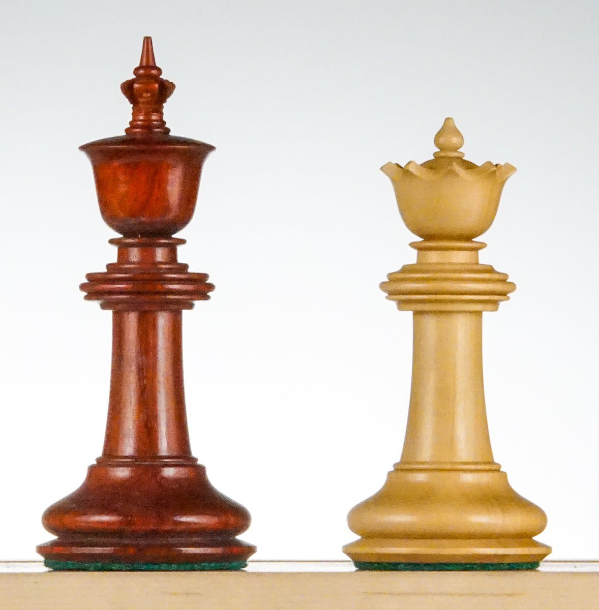 SINGLE REPLACEMENT PIECES: Luxury Chess in Padauk 4 5/8" King - Parts - Chess-House