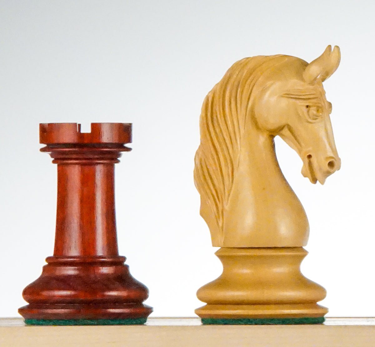 SINGLE REPLACEMENT PIECES: Luxury Chess in Padauk 4 5/8" King - Parts - Chess-House