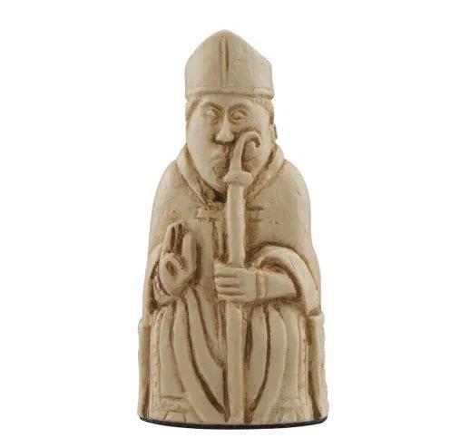 SINGLE REPLACEMENT PIECES: Mini Isle of Lewis Chess Pieces - SAC Antiqued - Parts - Chess-House