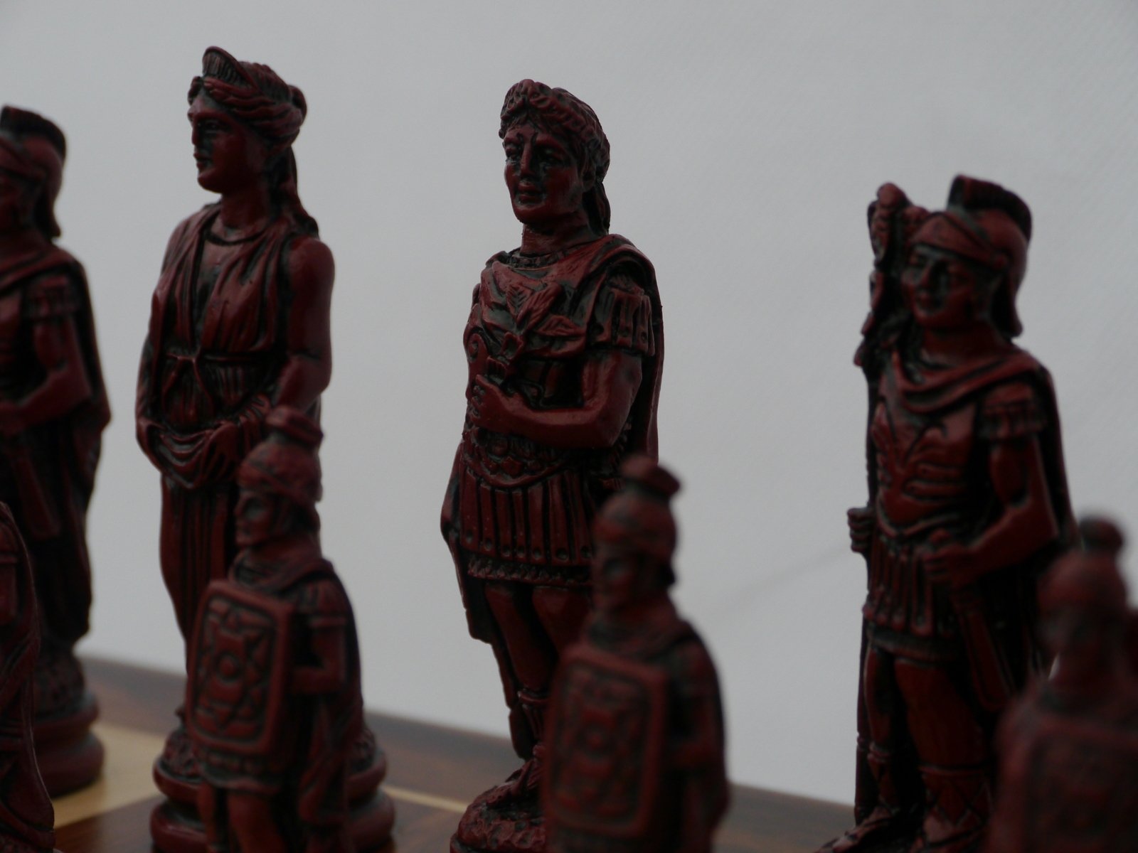 SINGLE REPLACEMENT PIECES: Roman Chess Pieces by Berkeley - Cardinal Red - Parts - Chess-House