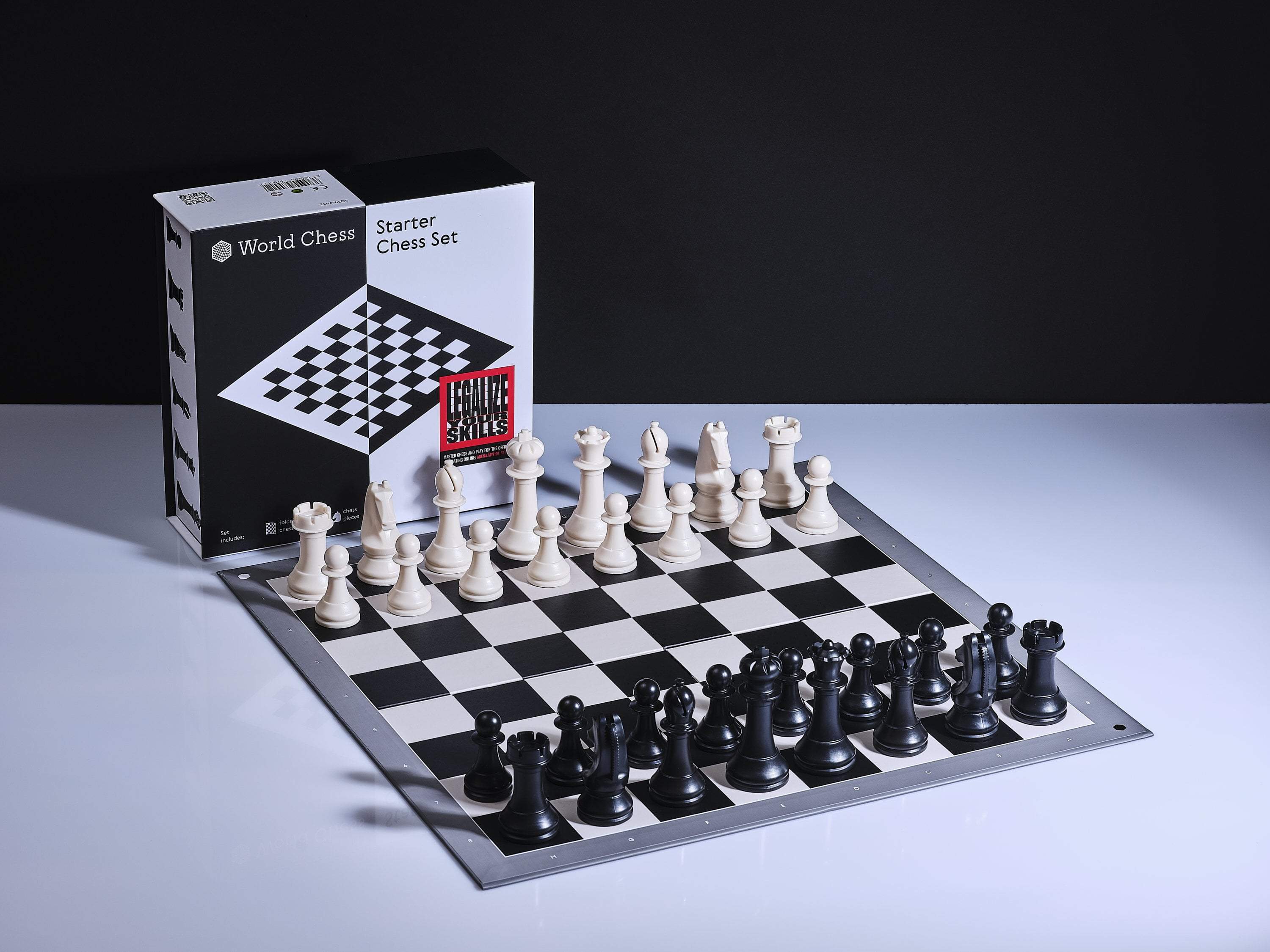 SINGLE REPLACEMENT PIECES: World Chess Official Plastic Chess Set - Parts - Chess-House