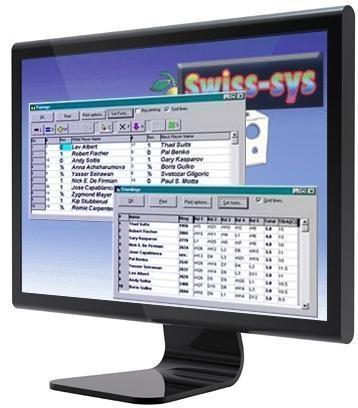 SwissSys Tournament and Club Event Management Software Version 10 (CD)