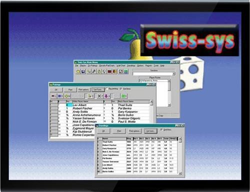 SwissSys Tournament and Club Event Management Software Version 10 (CD)