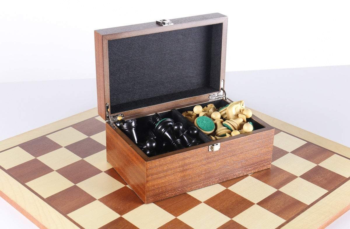 The 4" Zagreb Chess Set Combo with Storage - Chess Set - Chess-House