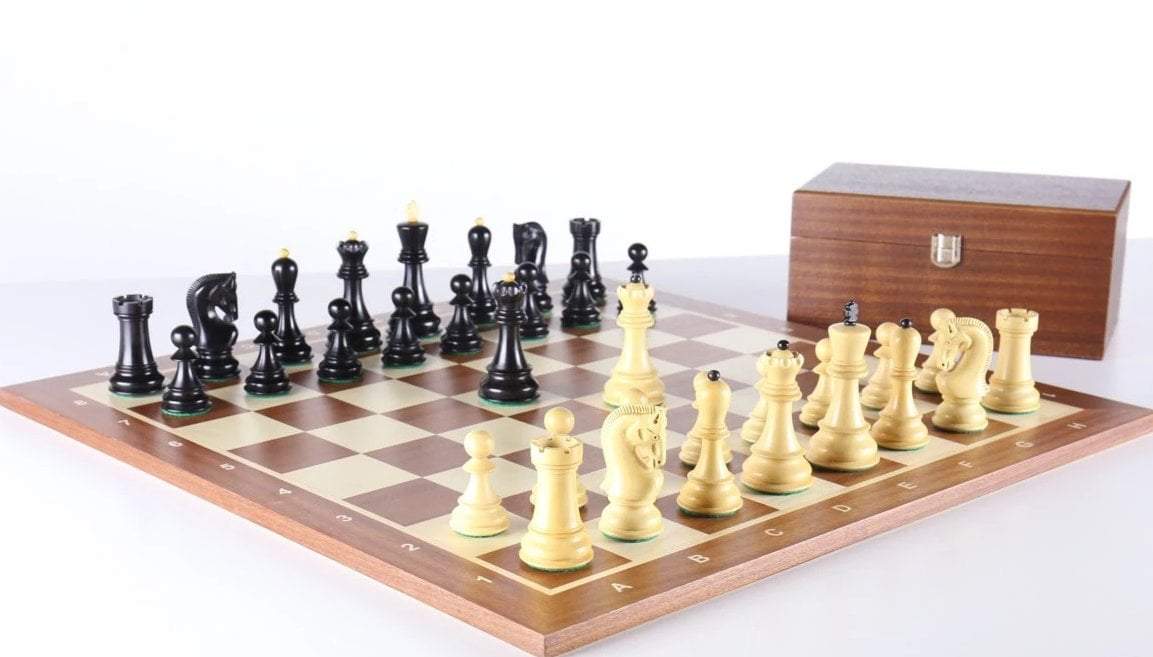 The 4" Zagreb Chess Set Combo with Storage - Chess Set - Chess-House