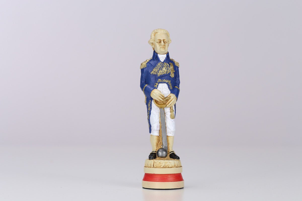 The Battle of Trafalgar Chess Pieces - SAC Hand Decorated - Piece - Chess-House