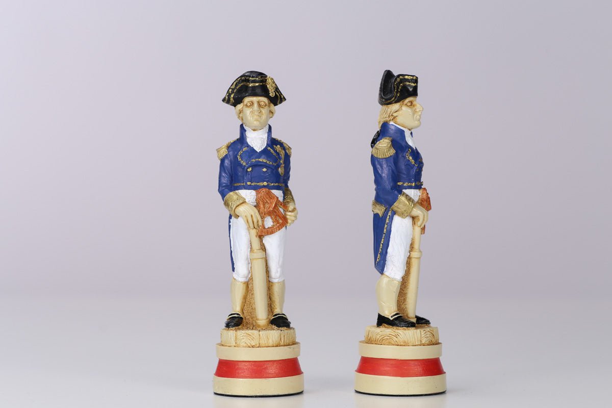 The Battle of Trafalgar Chess Pieces - SAC Hand Decorated - Piece - Chess-House