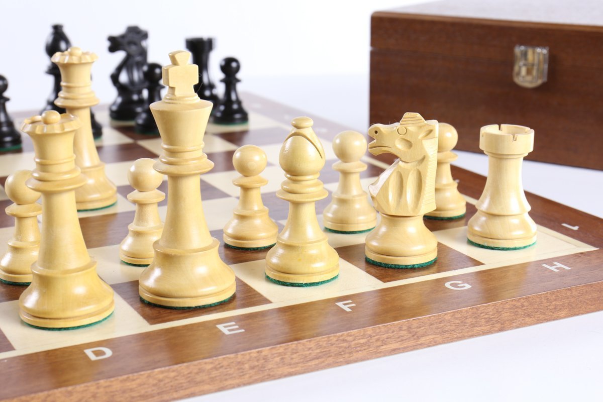 The Club Chess Set Combo with Storage - Chess Set - Chess-House