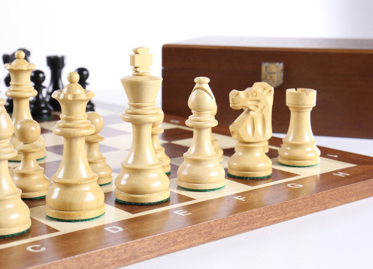 The French Series Chess Set Combo with Storage Chess Set
