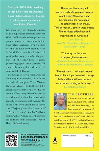 The Queen of Katwe - Crothers - Book - Chess-House