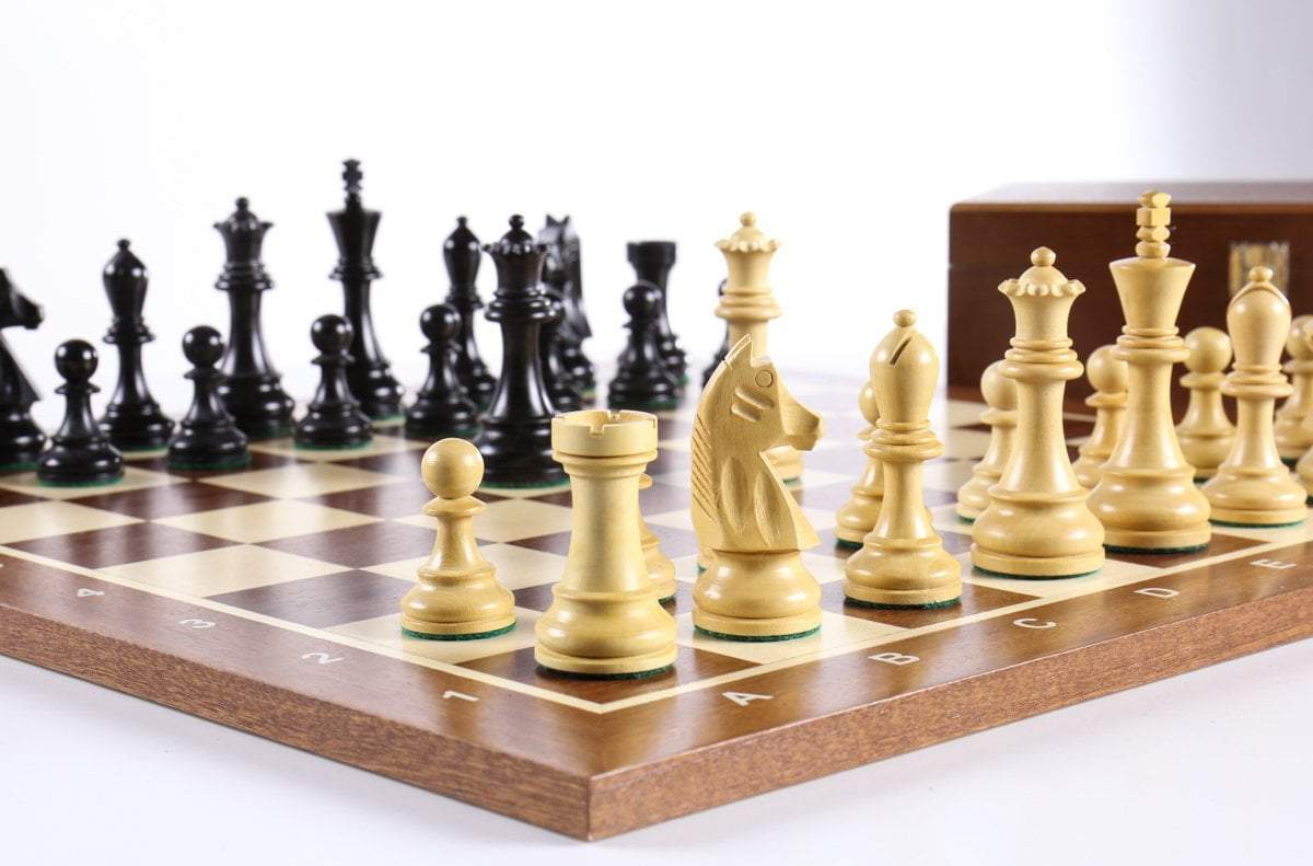 The Scout Chess Set Combo with Storage Chess Set