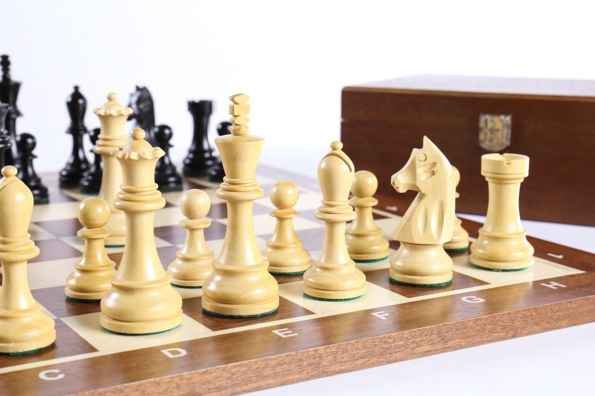 The Scout Chess Set Combo with Storage Chess Set