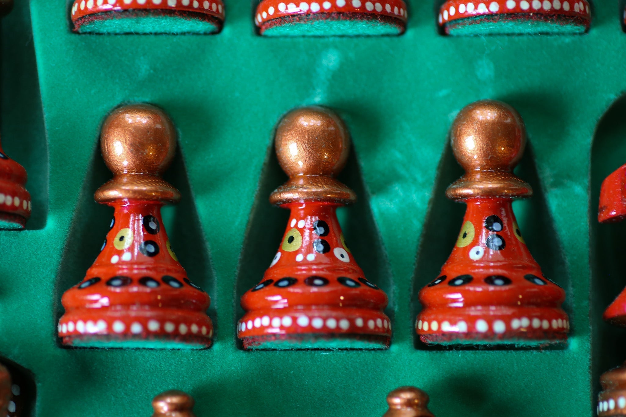 The Soothsayer's Song - Sydney Gruber Painted 21" Ambassador Chess Set #13 - Chess Set - Chess-House