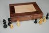 Walnut Maple Premium Hardwood Chess Box - Box - Chess-House